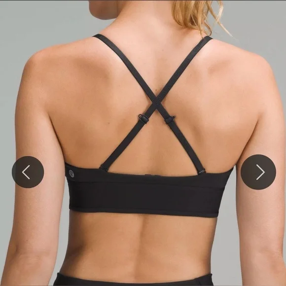 NWT Lululemon Black License to Train Triangle Logo Bra, Black - Picture 8 of 8
